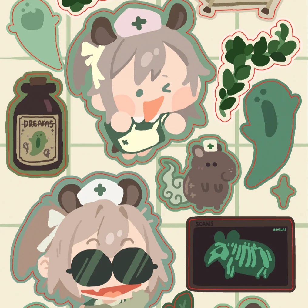 Sticker Sheet in light mode